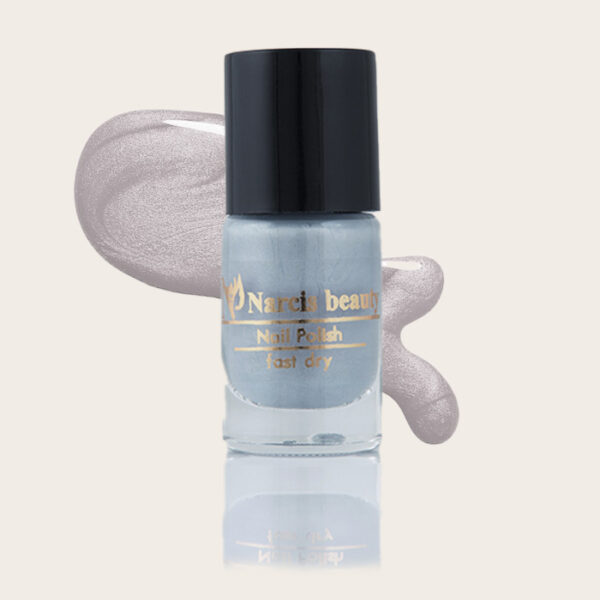 www.narcis beauty.com narcis organic nailpolish silver 1